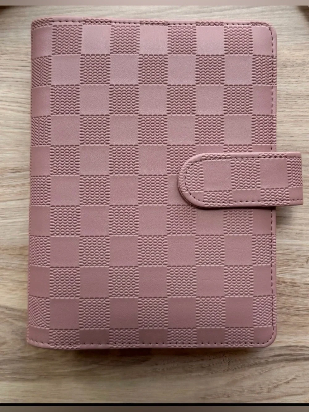 A6 Checkered Binder